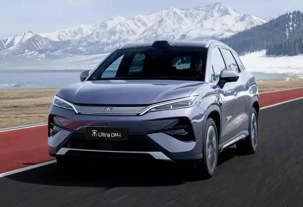 SUV hạng trung BYD Song Ultra DM-i chính thức ra mắt, có thể chạy 1.845 km không nghỉ - Ảnh 6.