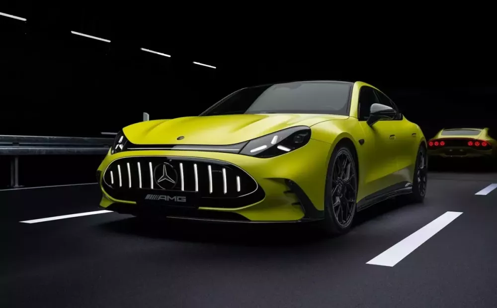 Mercedes-AMG GT 4-Door Coupe trình làng, từ bỏ động cơ xăng V8, cạnh tranh Porsche Taycan - Ảnh 1. Mercedes-AMG GT 4-Door Coupe trình làng, từ bỏ động cơ xăng V8, cạnh tranh Porsche Taycan - Ảnh 1.