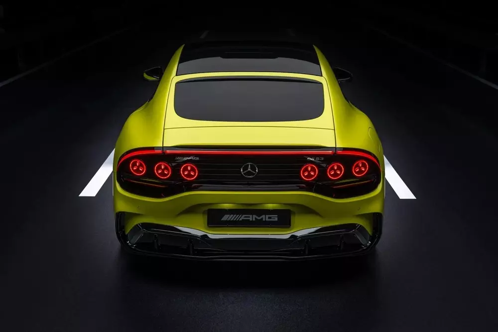 Mercedes-AMG GT 4-Door Coupe trình làng, từ bỏ động cơ xăng V8, cạnh tranh Porsche Taycan - Ảnh 5. Mercedes-AMG GT 4-Door Coupe trình làng, từ bỏ động cơ xăng V8, cạnh tranh Porsche Taycan - Ảnh 5.