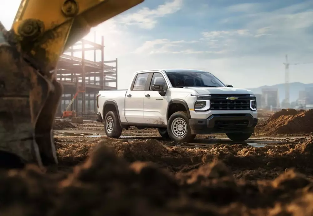 Xe bán tải cỡ lớn Chevrolet Silverado 2027 ra mắt với hai động cơ V8 hoàn toàn mới - Ảnh 4. Xe bán tải cỡ lớn Chevrolet Silverado 2027 ra mắt với hai động cơ V8 hoàn toàn mới - Ảnh 4.