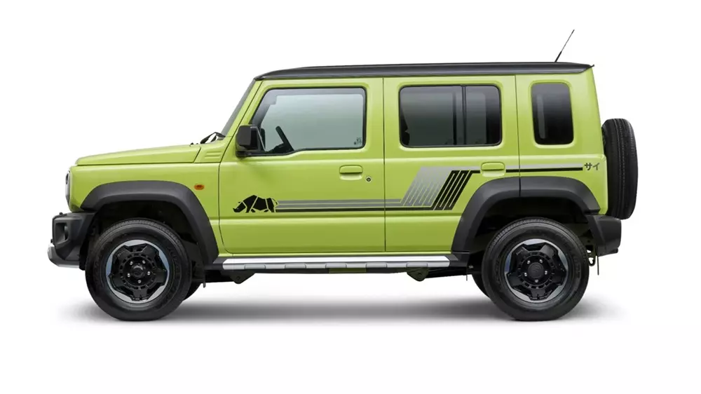 Suzuki Jimny XL Rhino Special Edition được phát triển dựa trên Jimny 5 cửa Suzuki Jimny XL Rhino Special Edition được phát triển dựa trên Jimny 5 cửa