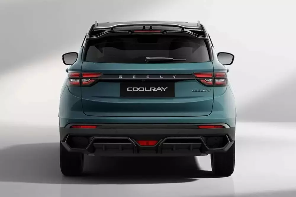 Thiết kế đằng sau của Geely Coolray 2026