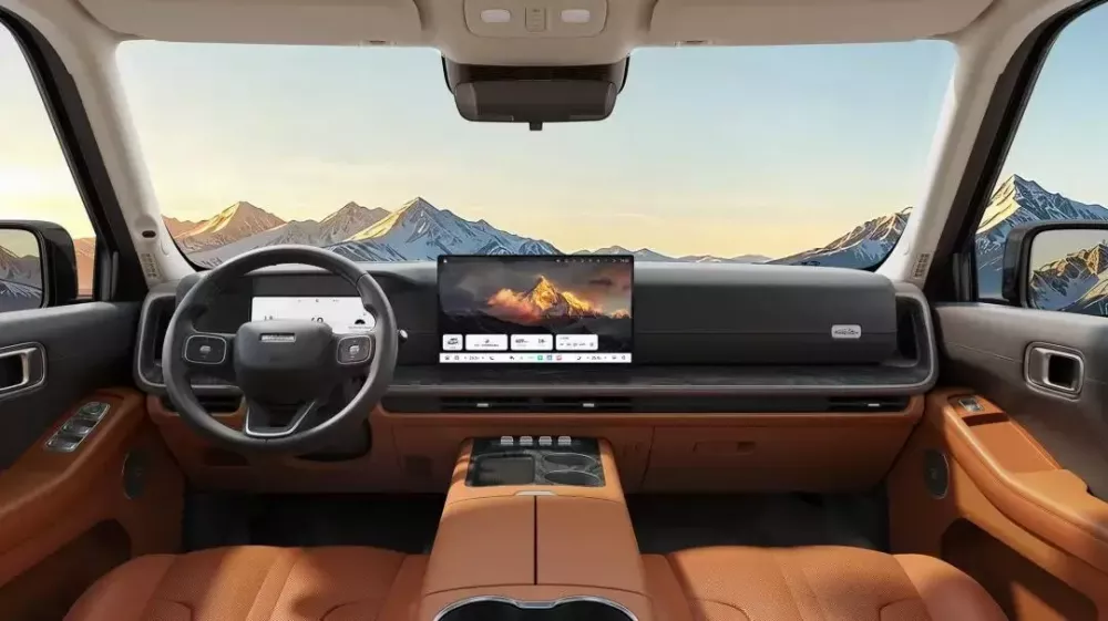 Khoang lái của Haval GWM H10
