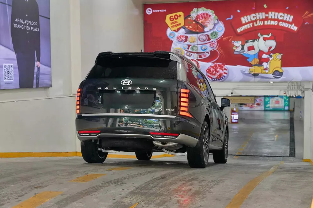 Hyundai Palisade 2027 đã thay đổi đáng kể trong thiết kế ngoại thất