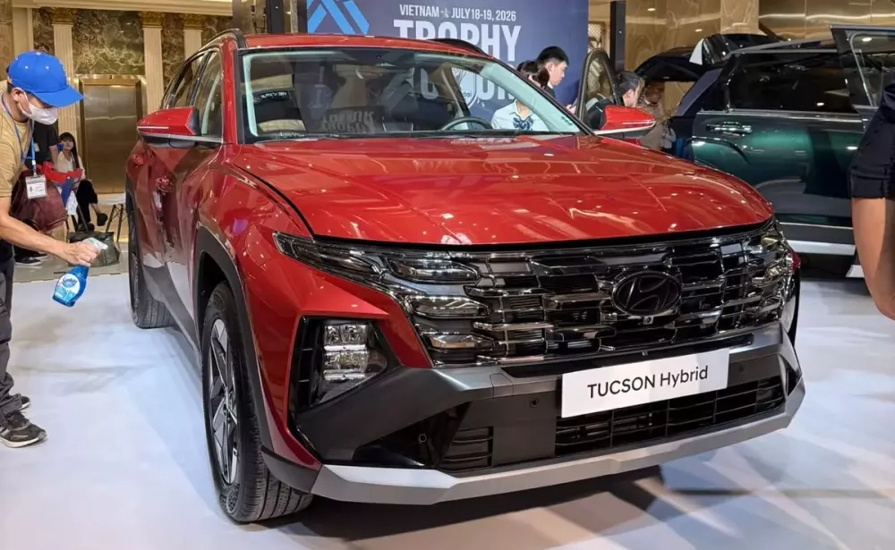 Hyundai Tucson Hybrid 2027 giữ nguyên thiết kế của bản thường