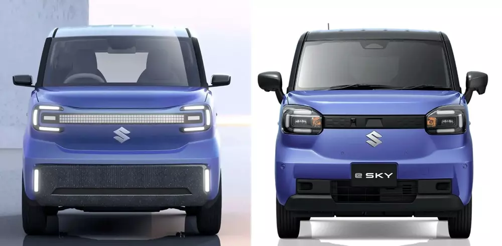 suzuki-e-sky-a7d0 Xe điện mới của Suzuki có thể di chuyển 310 km với bộ pin cực nhỏ - Ảnh 2.