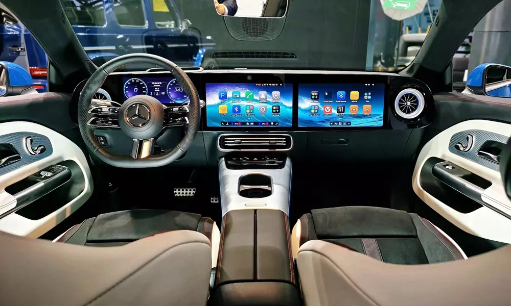 mercedes-cla-200-electric-8-39b4 Khoang lái của Mercedes-Benz CLA 200 Electric tại Việt Nam