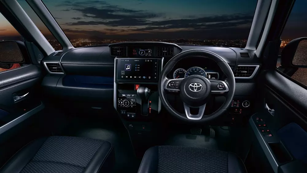 Thiết kế nội thất của Toyota Roomy 2027 gần như giữ nguyên