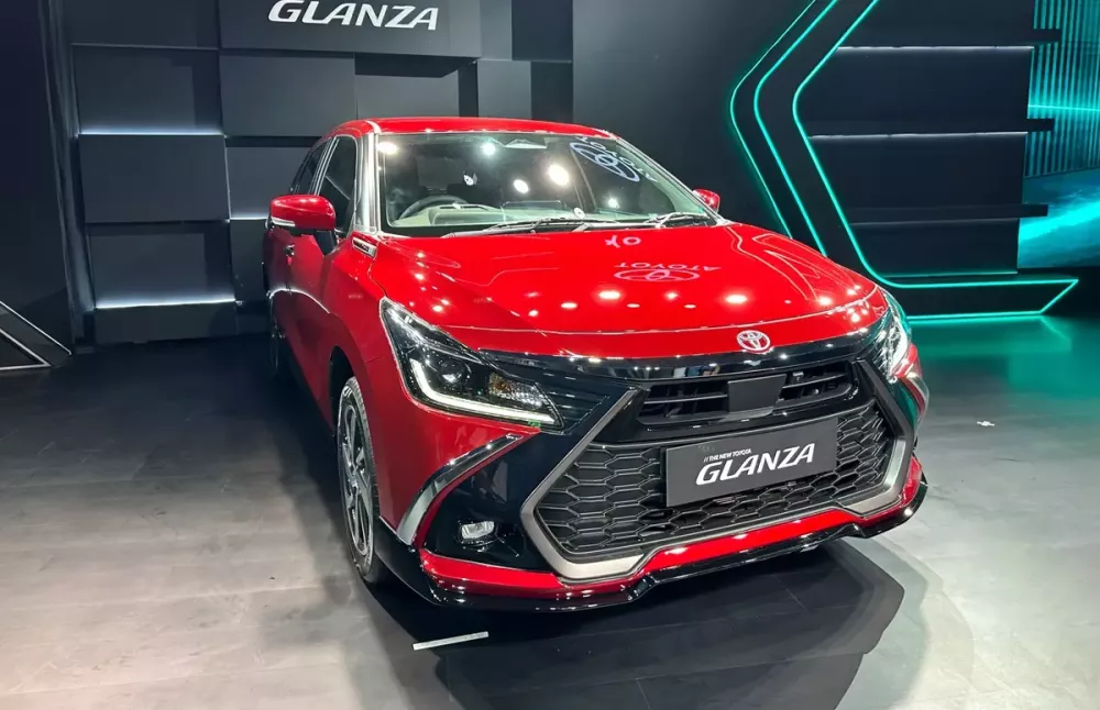 Toyota Glanza 2027 được cải tiến khu vực đầu xe